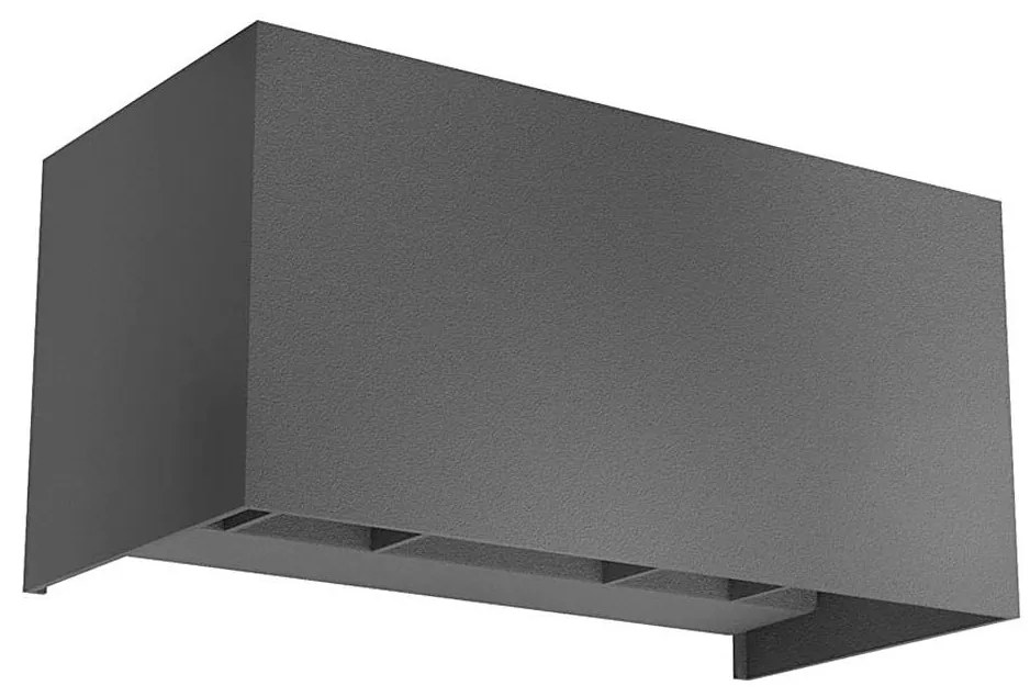 Redo 90302 - LED vonkajšie nástenné svietidlo VARY 4xLED/5W/230V IP54 antracit