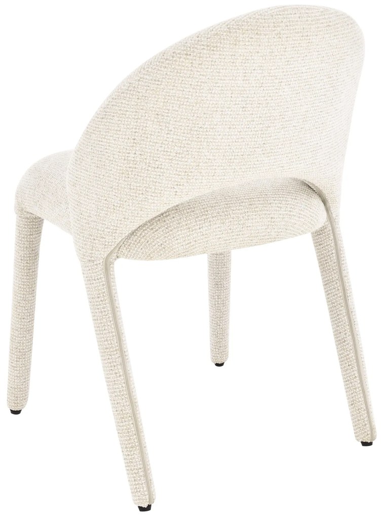 Čalouněná jídelní židle Ella béžová