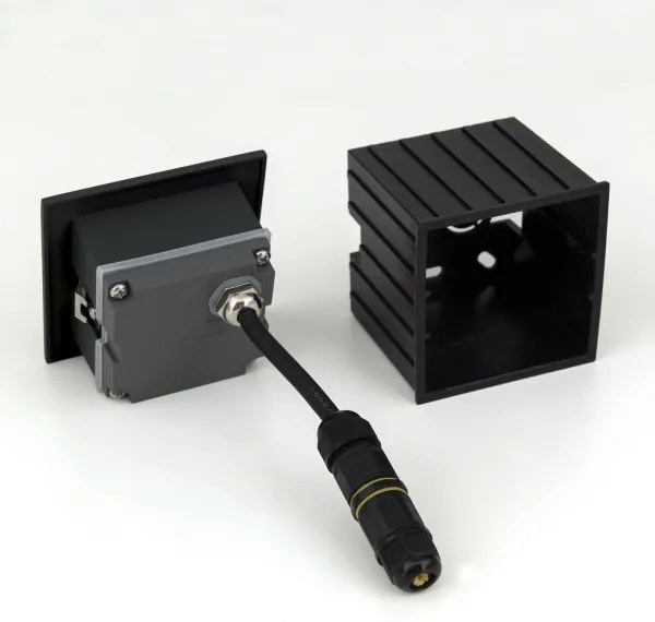 Orion AL 11-1217 - LED vestavné svietidlo LORO LED/2W/230V IP65 čierne