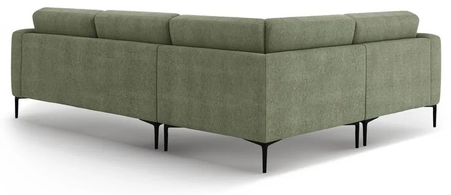 Zelená rohová pohovka (ľavý roh/do L) Bemy – Micadoni