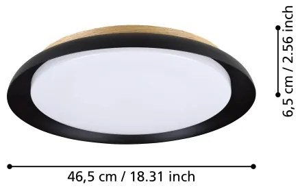 Eglo 900857 - LED Stropné svietidlo PENJAMO LED/20W/230V