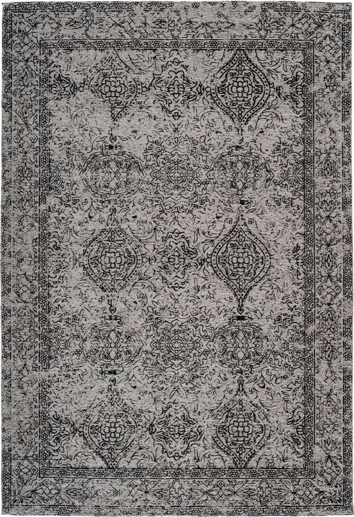 XXXLutz PLOCHO TKANÝ KOBEREC, 80/150 cm sivá, čierna - Online Only bytové doplnky - 005937112601