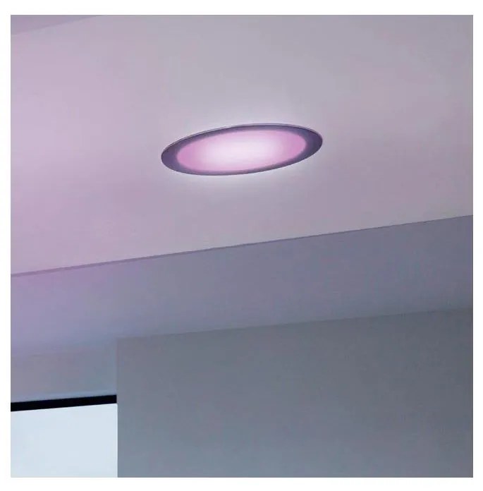 Eglo 33317 - LED RGBW stmievateľné zapustené stropné svietidlo FUEVA-C LED/15,6W/230V pr. 22,5 cm