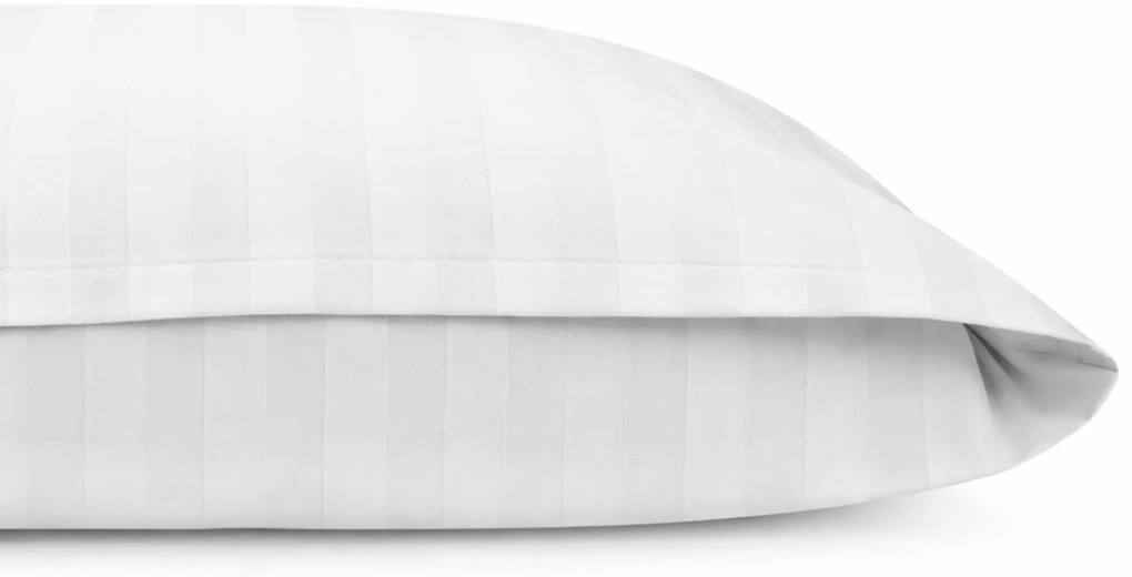 BAVLNENÁ OBLIEČKA NA VANKÚŠ STRIPES1 50X60 CM BIELA