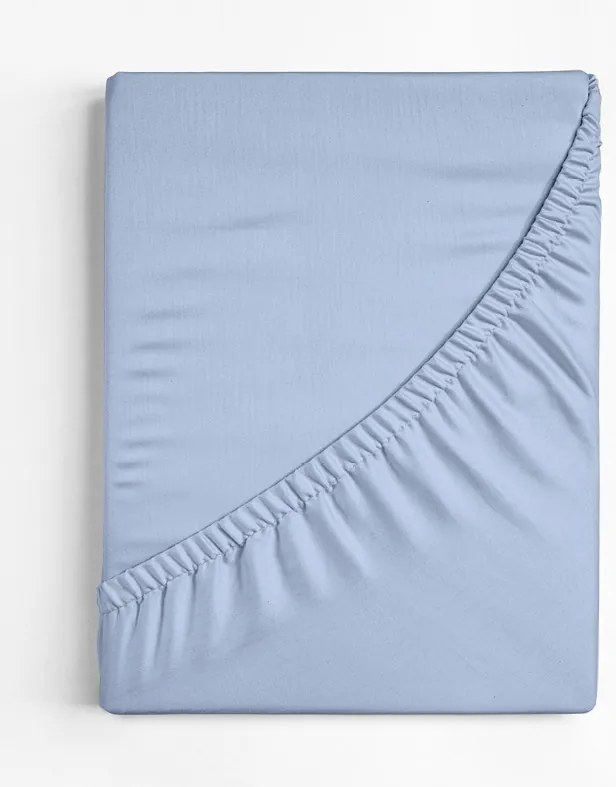 Jersey plachta de Luxe 70x130 cm svetlo modrá