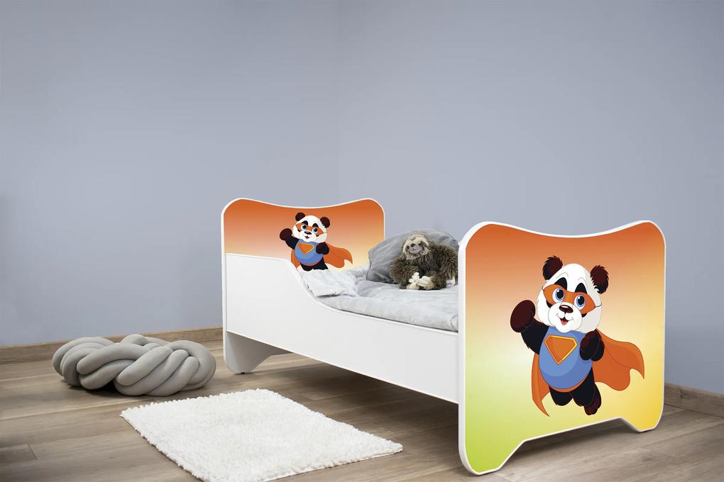 TOP BEDS Detská posteľ Happy Kitty 160x80 Super Panda