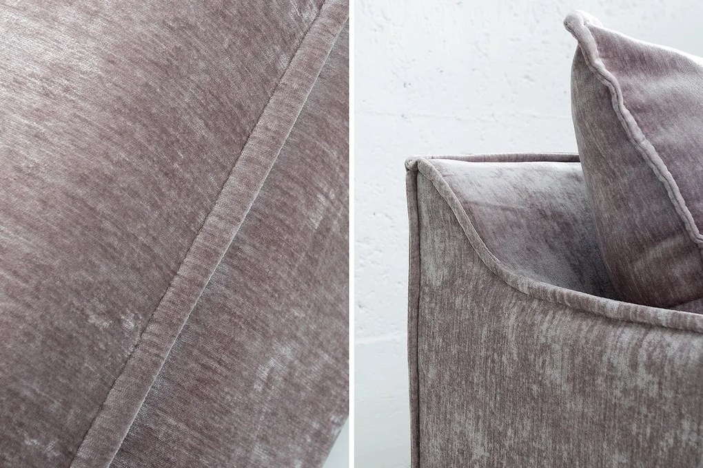 Trojmiestna pohovka HEAVEN 200 cm – velvet taupe