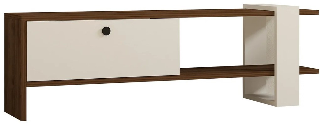 Gaye - Walnut, White