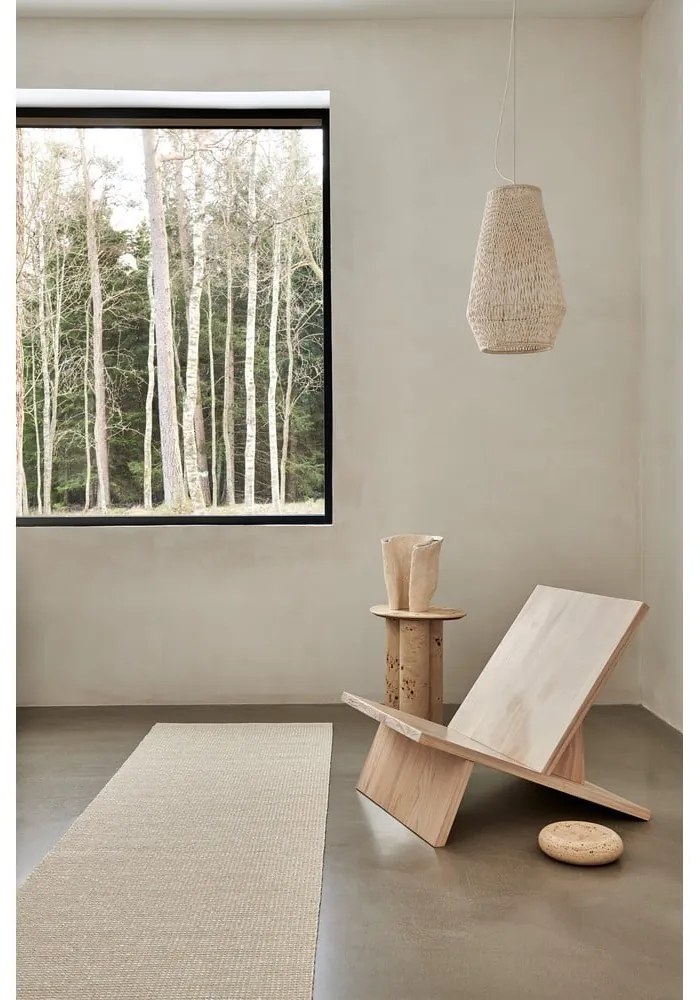 Krémový vnútorný a vonkajší koberec 70x120 cm Emm Vanilla – Pappelina