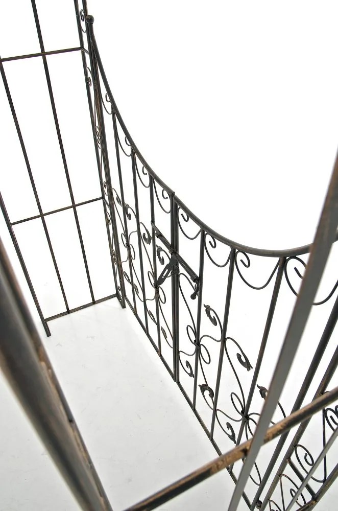 Oblúk na ruže Sima s bránkou - Bronzová