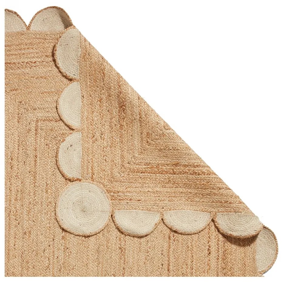 Jutový koberec v prírodnej farbe 160x230 cm Savannah Jute – Think Rugs