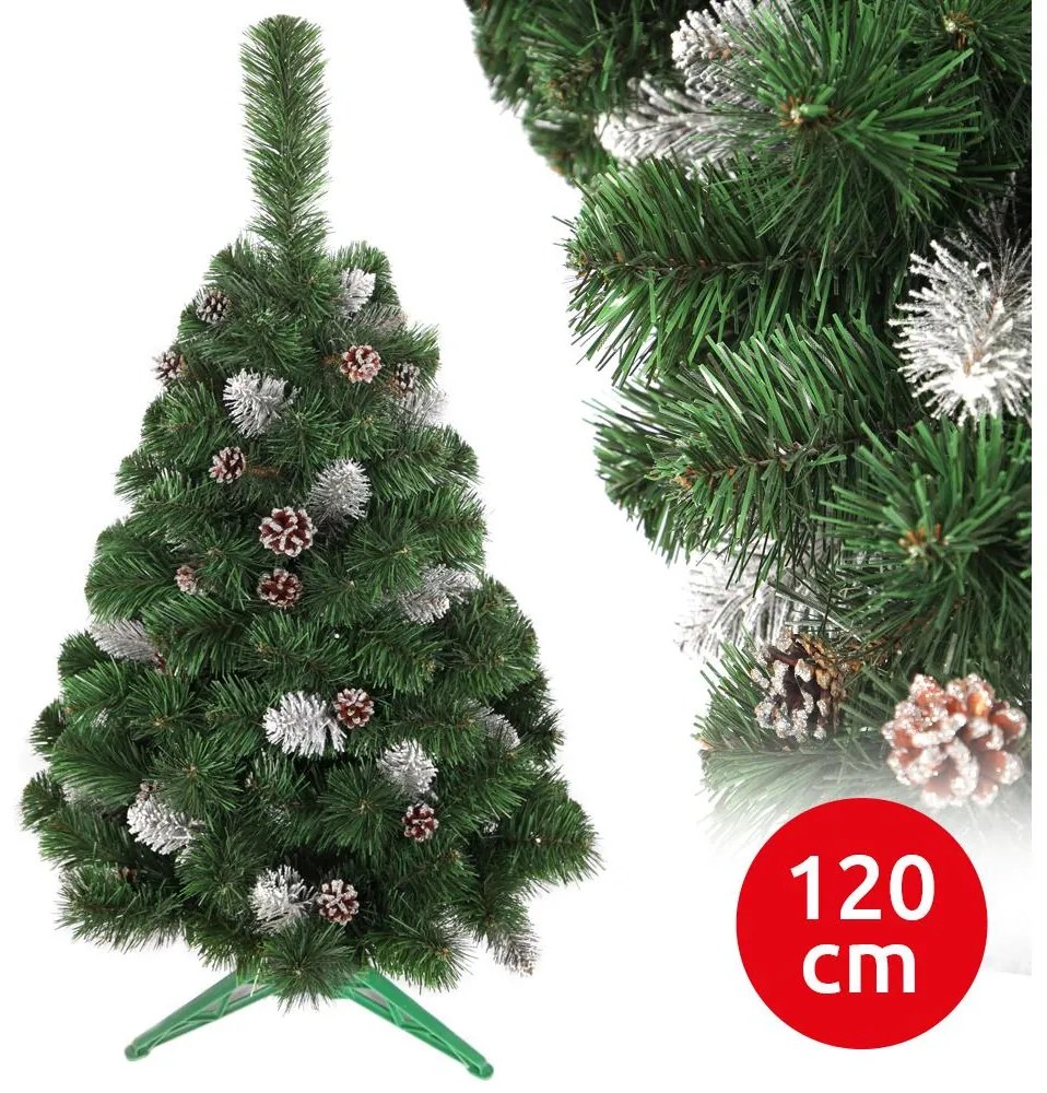 ANMA Vianočný stromček SNOW 120 cm borovica AM0059