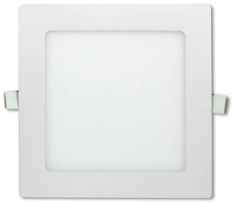 LED stropný panel štvorcový 12 W, teplá biela