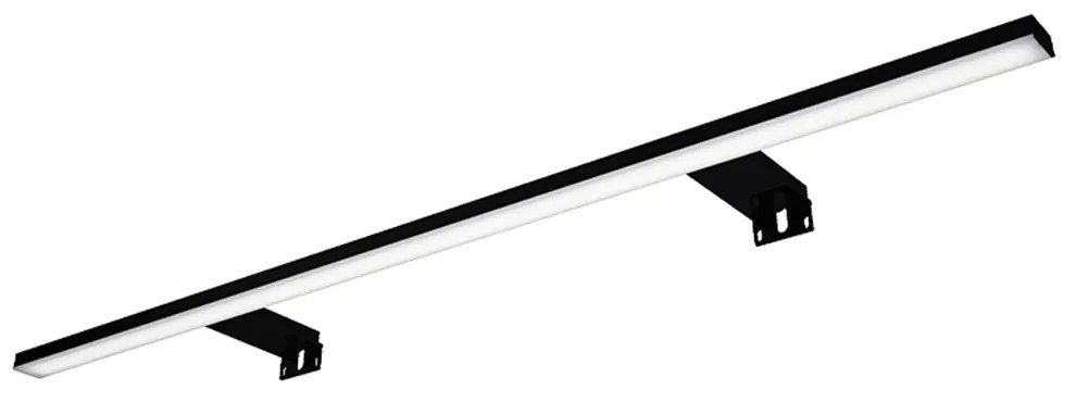 Lotosan LN0939CI ASTER LED osvetlenie na zrkadlo 80 cm 80 cm čierna