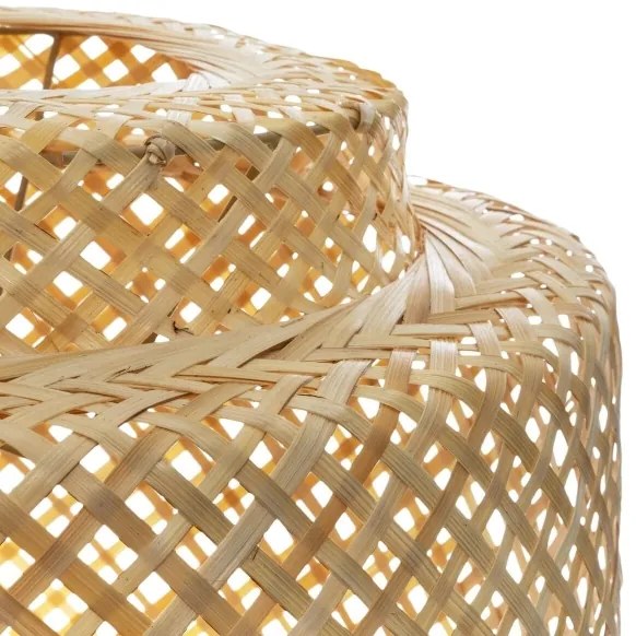 Atmosphera - Luster na lanku LIBY 1xE27/40W/230V bambus