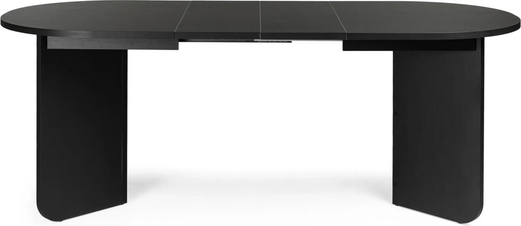 Jídelní rozkládací stůl Mou 140/200 cm černý