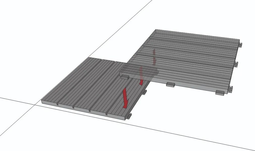 Gumová dlaždica ARISTA 30 x 30 cm, antracit MHEU5100540