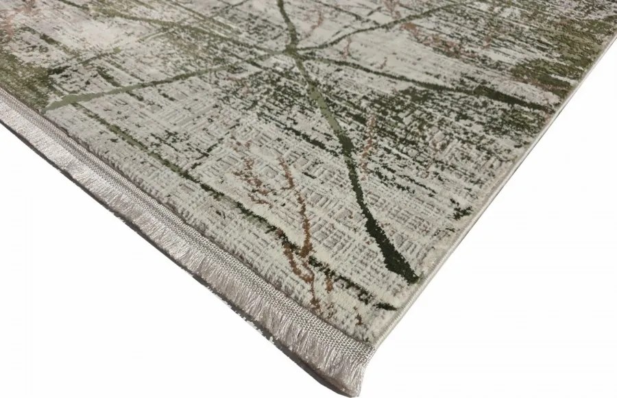 DC Koberec Exclusive 339 krémová zelená Rozmer: 160×220 cm