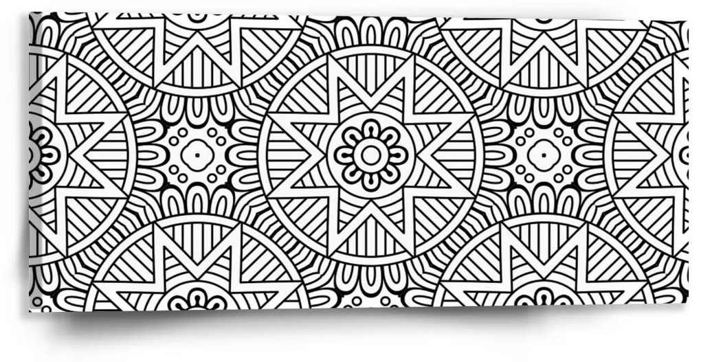 Sablio Obraz Hviezdy mehendi - 110x50 cm