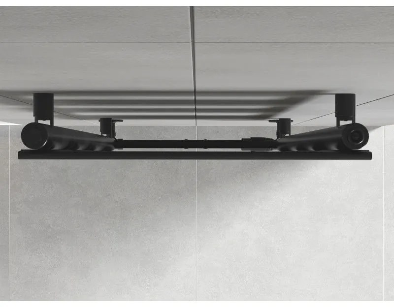 Mexen Ceres, vykurovacie teleso 1200 x 500 mm, 610 W, čierna, W111-1200-500-00-70