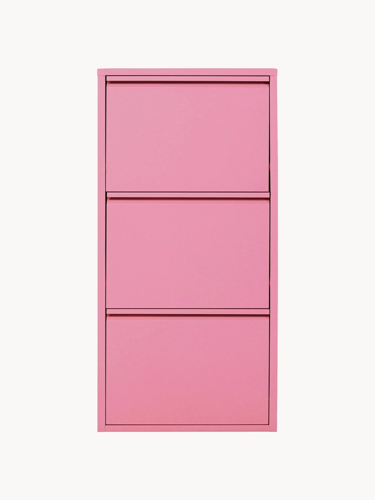 Nástenná výklopná skrinka na topánky Caruso