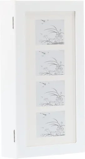 Závesná šperkovnica LADY CHIC biela PHO1240