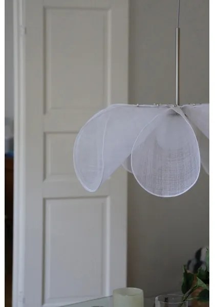 Markslöjd 108818 - Luster na lanku STYRKA 1xE27/40W/230V pr. 75 cm biela