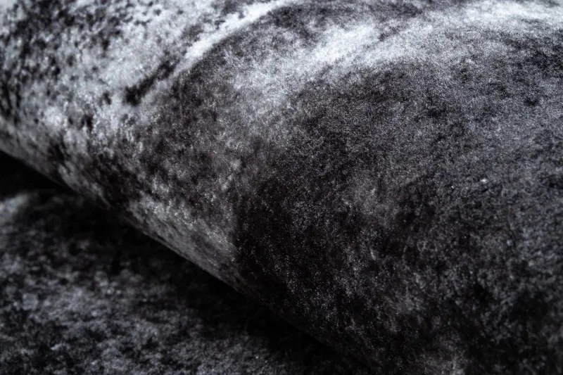 Dywany Łuszczów, Kusový koberec Miro 51278.810 Marble black/white, 120x170, čiernobiela, chodba / predsieň