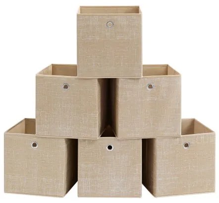 Set stohovateľných boxov RFB006K03 (6 ks)