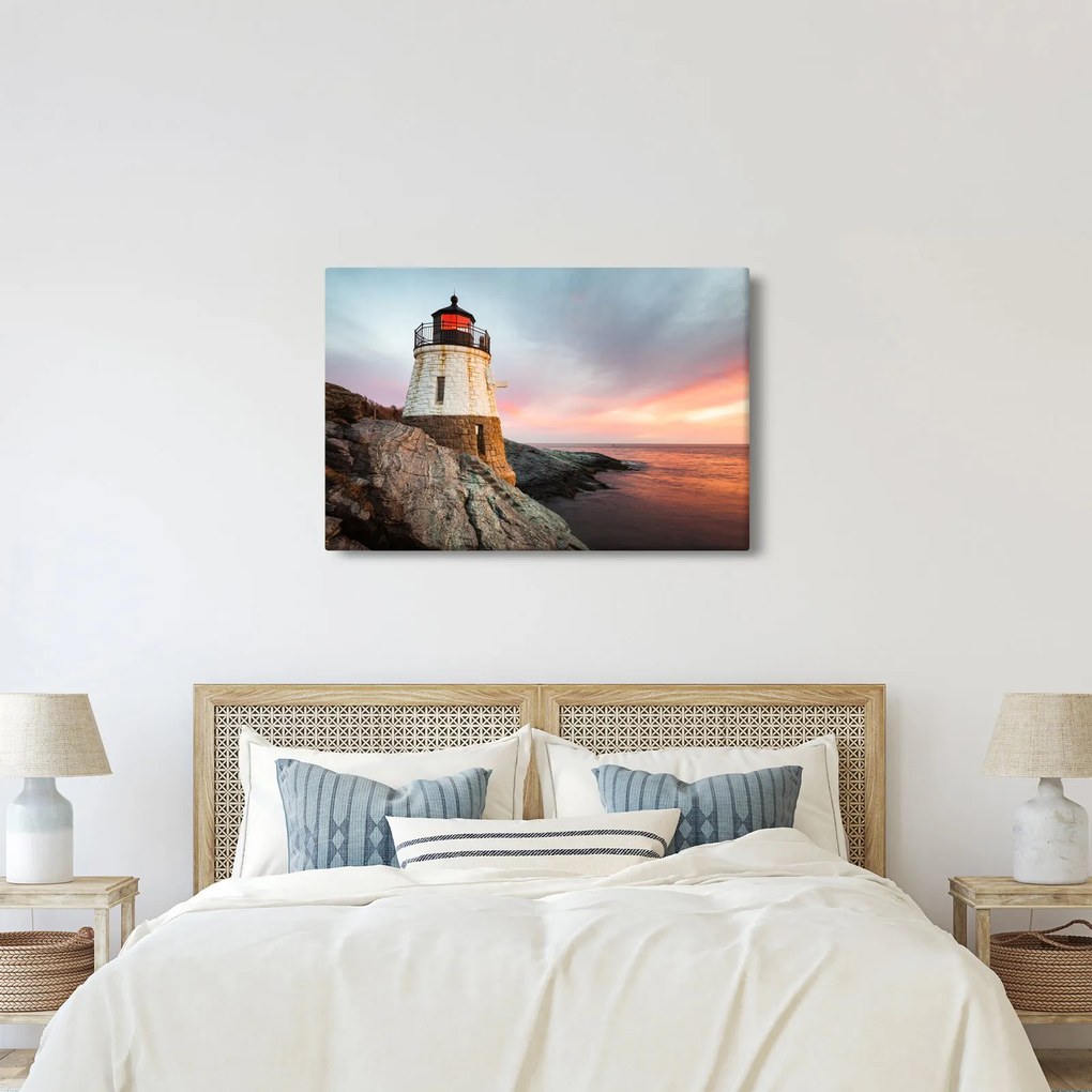 Obraz - Maják Castle Hill (90x60 cm)