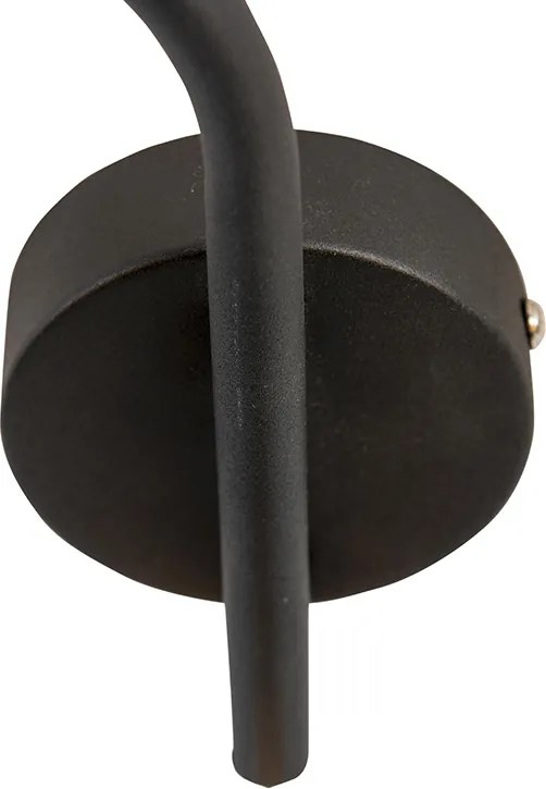 Inteligentné moderné stropné svietidlo čierne vrátane 3 WiFi B35 - Lofty