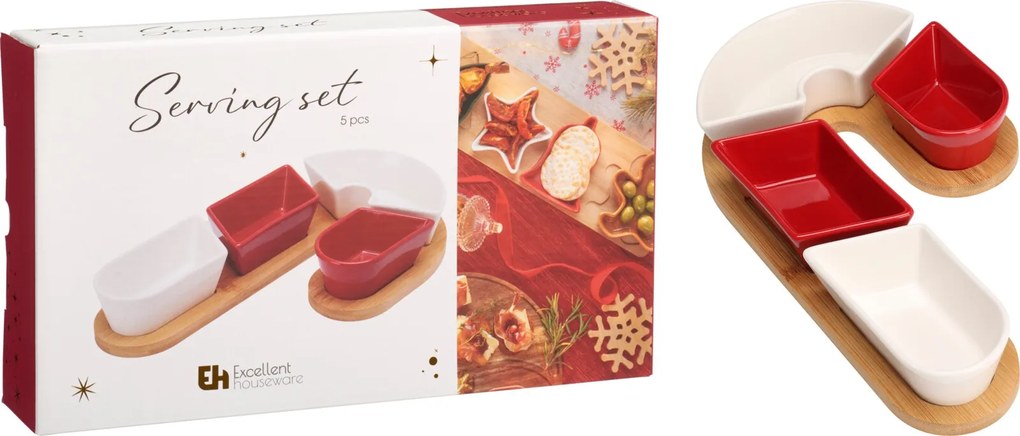 Sada servírovacích misek Franko vícebarevná