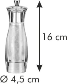 Tescoma Virgo Mlynček na soľ 16 cm, 16 cm, 16 cm