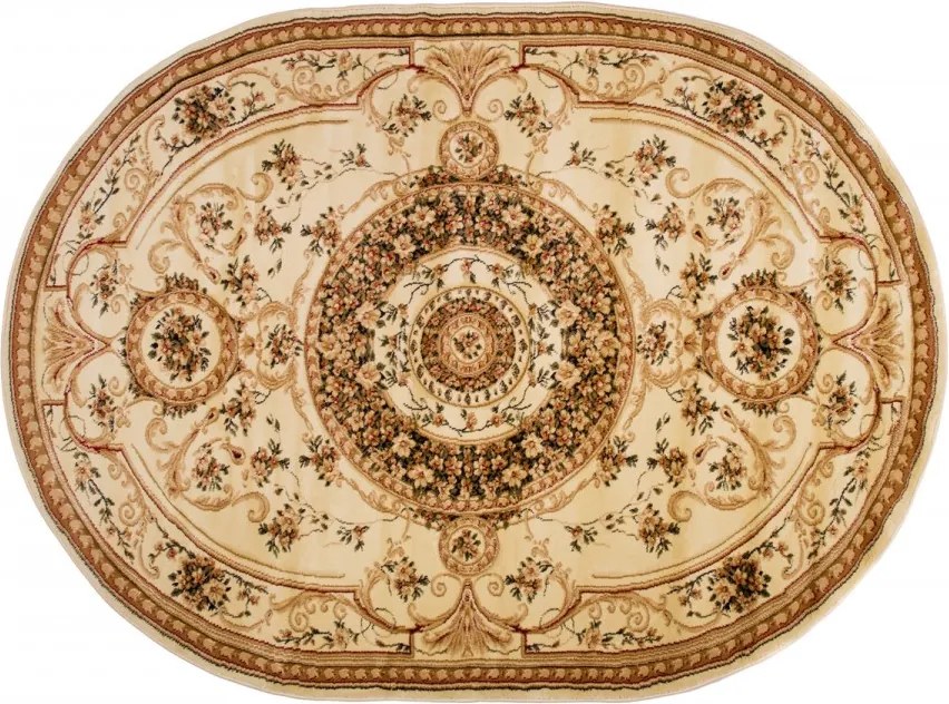 TA Koberec 6548A CREAM YESEMEK OV Rozmer: 60x100 cm