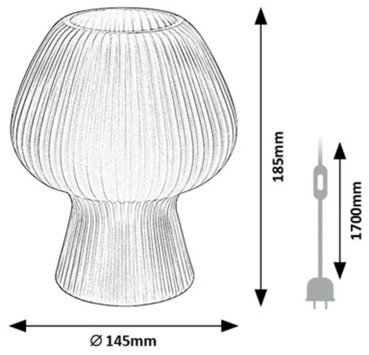 Rabalux 74024 stolná lampa Vinelle