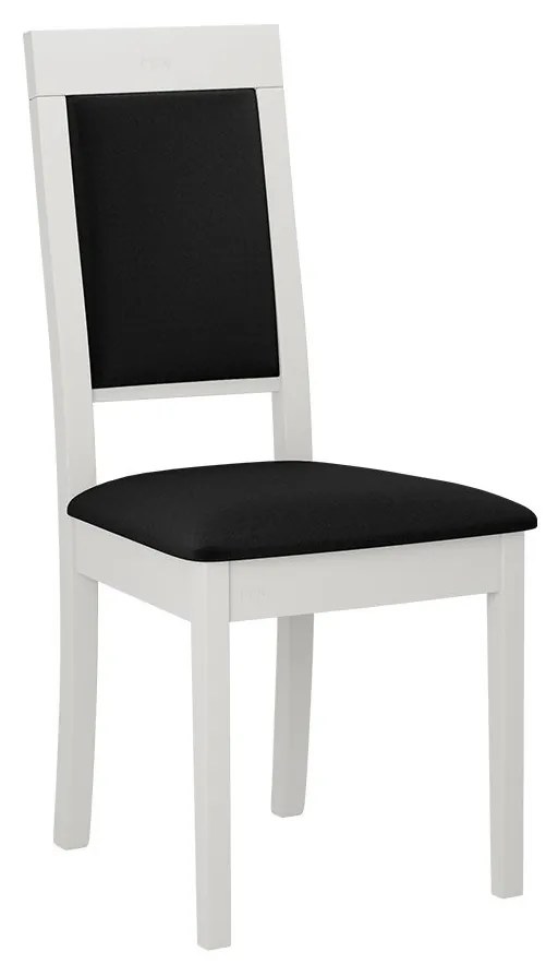 Čalúnená jedálenská stolička Heven XIII, Morenie: biela, Poťahové látky: Hygge D20