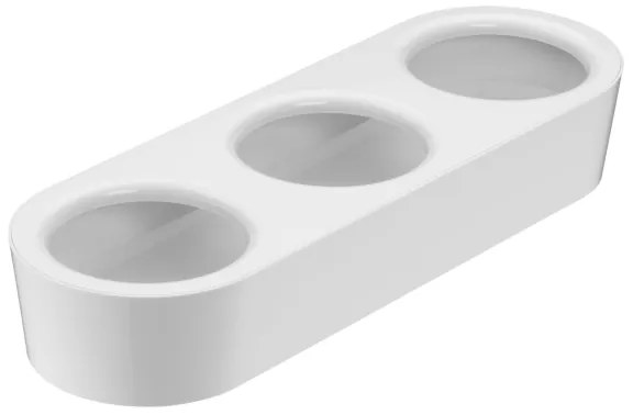 WMF - Samozavlažovací kvetináč na bylinky 3ks GOURMET biela/nerez