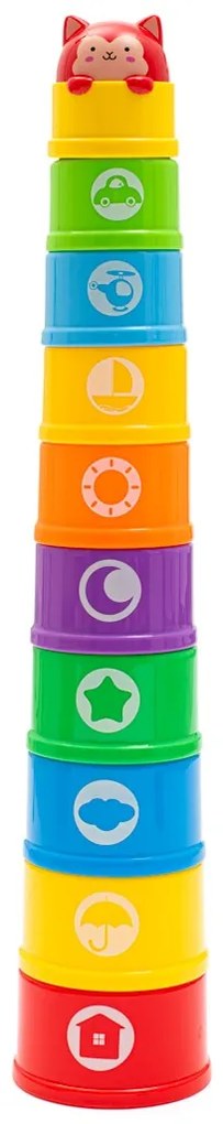 Vzdelávacie poháriky s melódiou Baby Mix