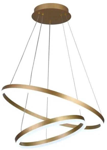 LED Stmievateľný luster na lanku LED/70W/230V 3000-6500K + diaľkové ovládanie