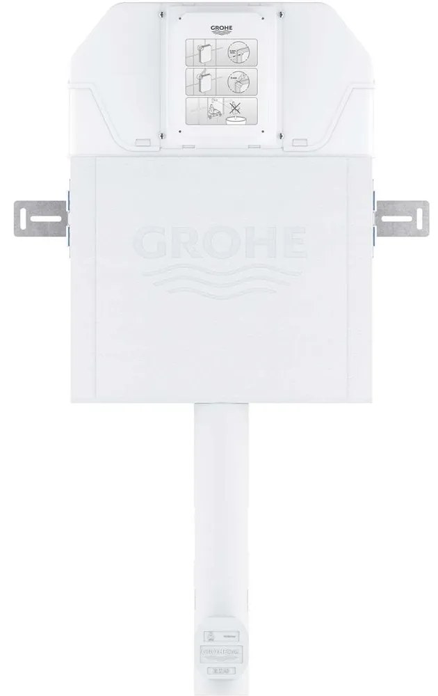 GROHE podomietková splachovacia nádržka Slim pre stojace WC, stavebná výška 110 cm, 39694000