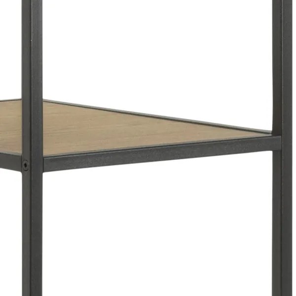 Vešiak SARON dub/čierna