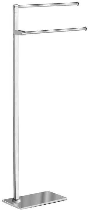 Gedy Gedy, Stojan s držiakom uterákov, hranatý, chróm, 783113