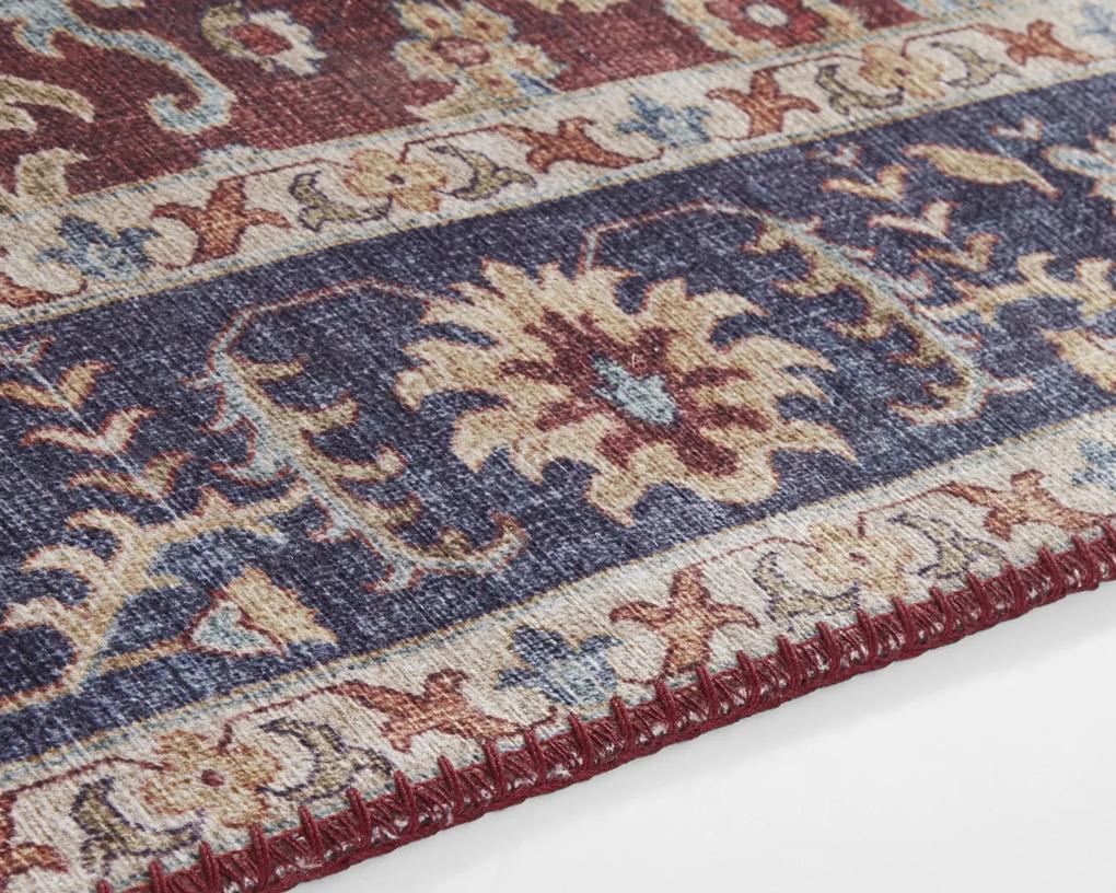 Nouristan - Hanse Home koberce Kusový koberec Asmar 104004 Bordeaux / Red - 160x230 cm