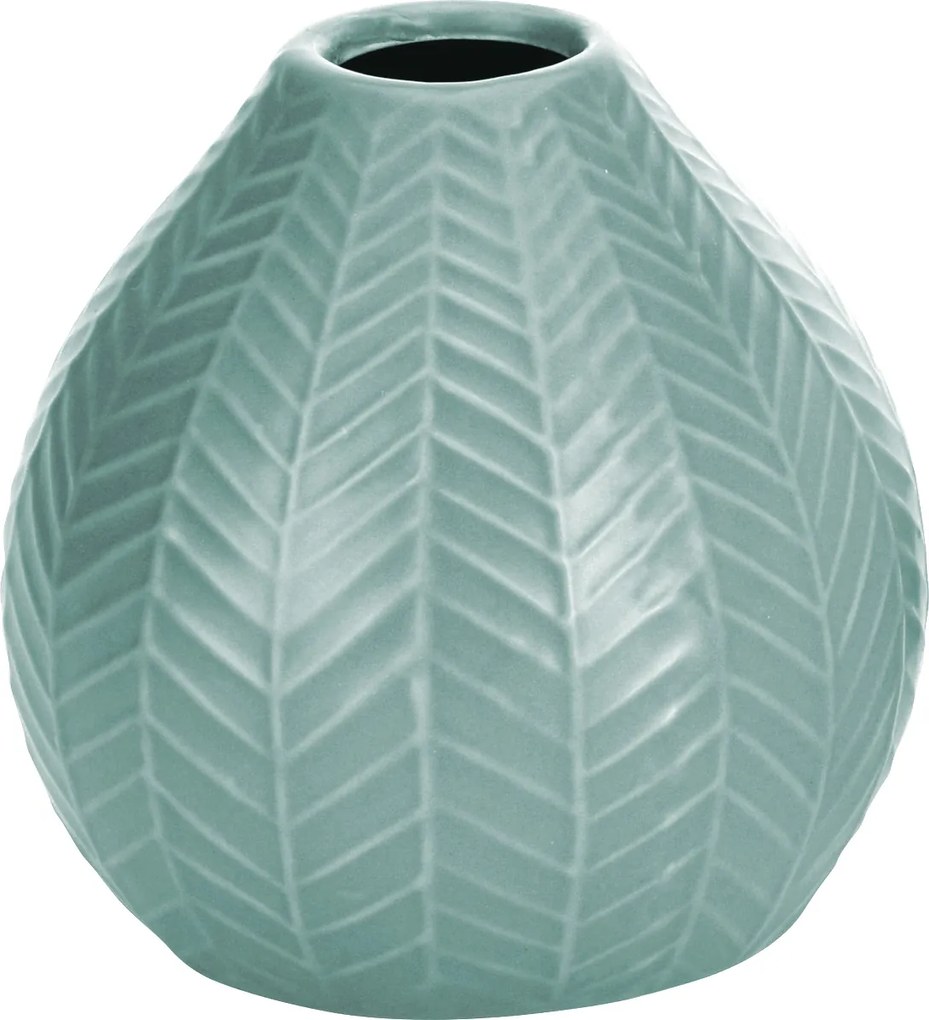 Keramická váza Montroi zelená, 11,3 cm