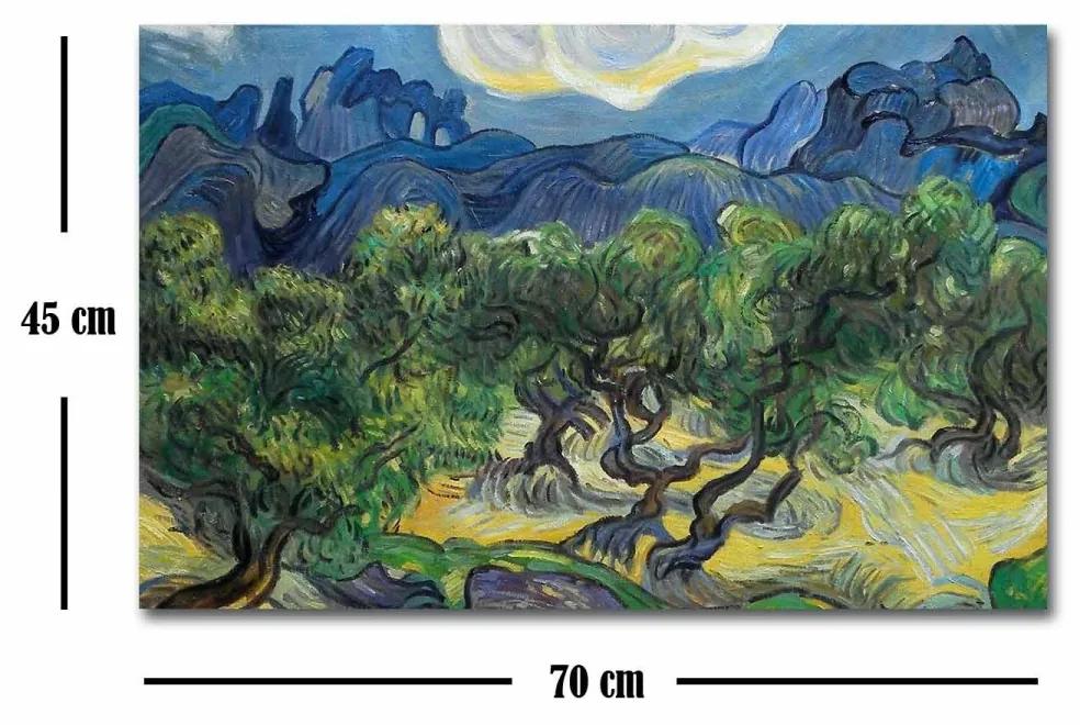 Obraz LORAYNE 45x70 cm zelený/modrý