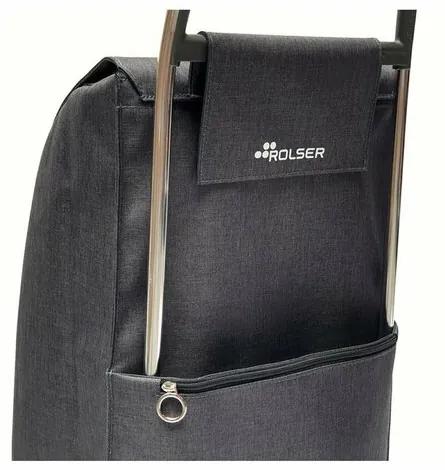 Rolser Nákupná taška na kolieskach Jolie Tweed RG2, čierna