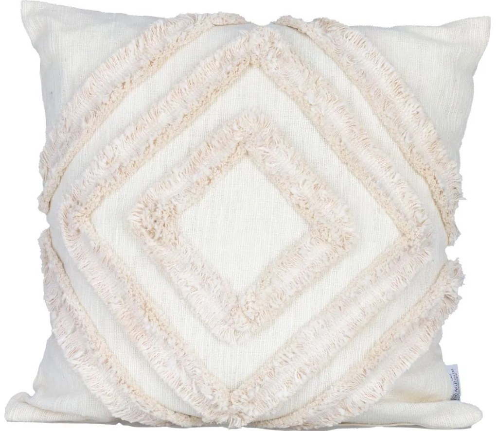 Eglo 420047 - Dekoračný vankúš CHEVERY 50x50 cm krémová