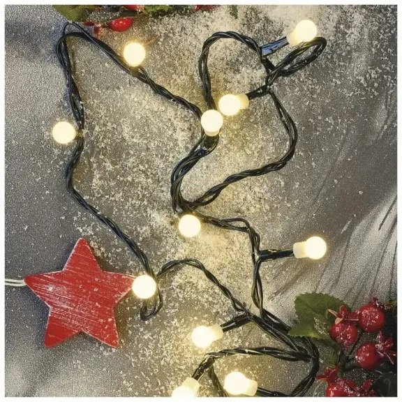 LED vianočný reťazec 480 LED/8 funkcií 53 m IP44 teplá biela