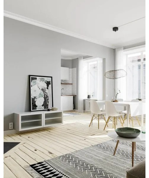 ByRydens 4201250-4002 - LED Luster na lanku HAYDEN LED/15W/230V čierna