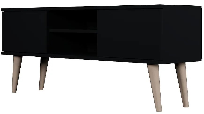 TV Stolík 120 Toronto Čierna